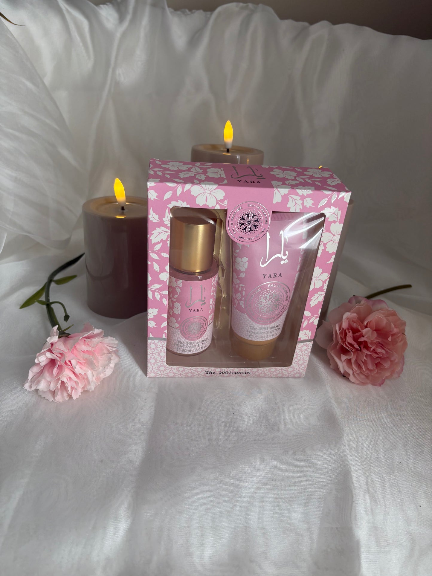 Coffret YARA rose